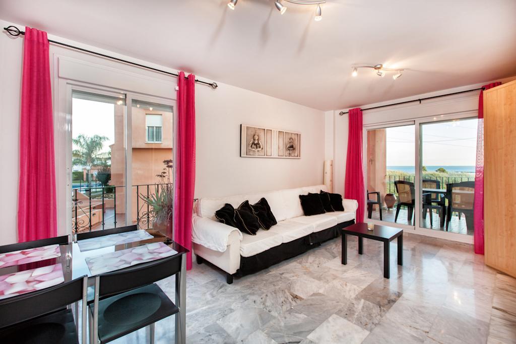 2035-Lovely 1 Bedrooms Sea View Apartment Manilva Exteriér fotografie